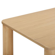 Akola 106" Oak Rectangular Dining Table
