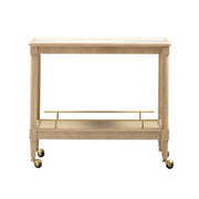 Slosh 37" Natural Ash Bar Cart