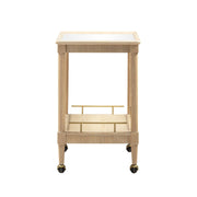 Slosh 37" Natural Ash Bar Cart
