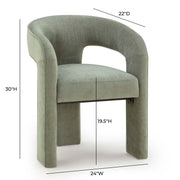 Malone Performance Chenille Dining Chair