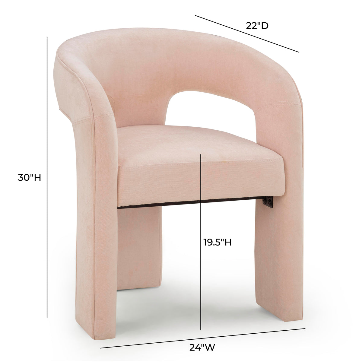 Malone Performance Chenille Dining Chair