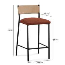 Celine Boucle Bar And Counter Stool