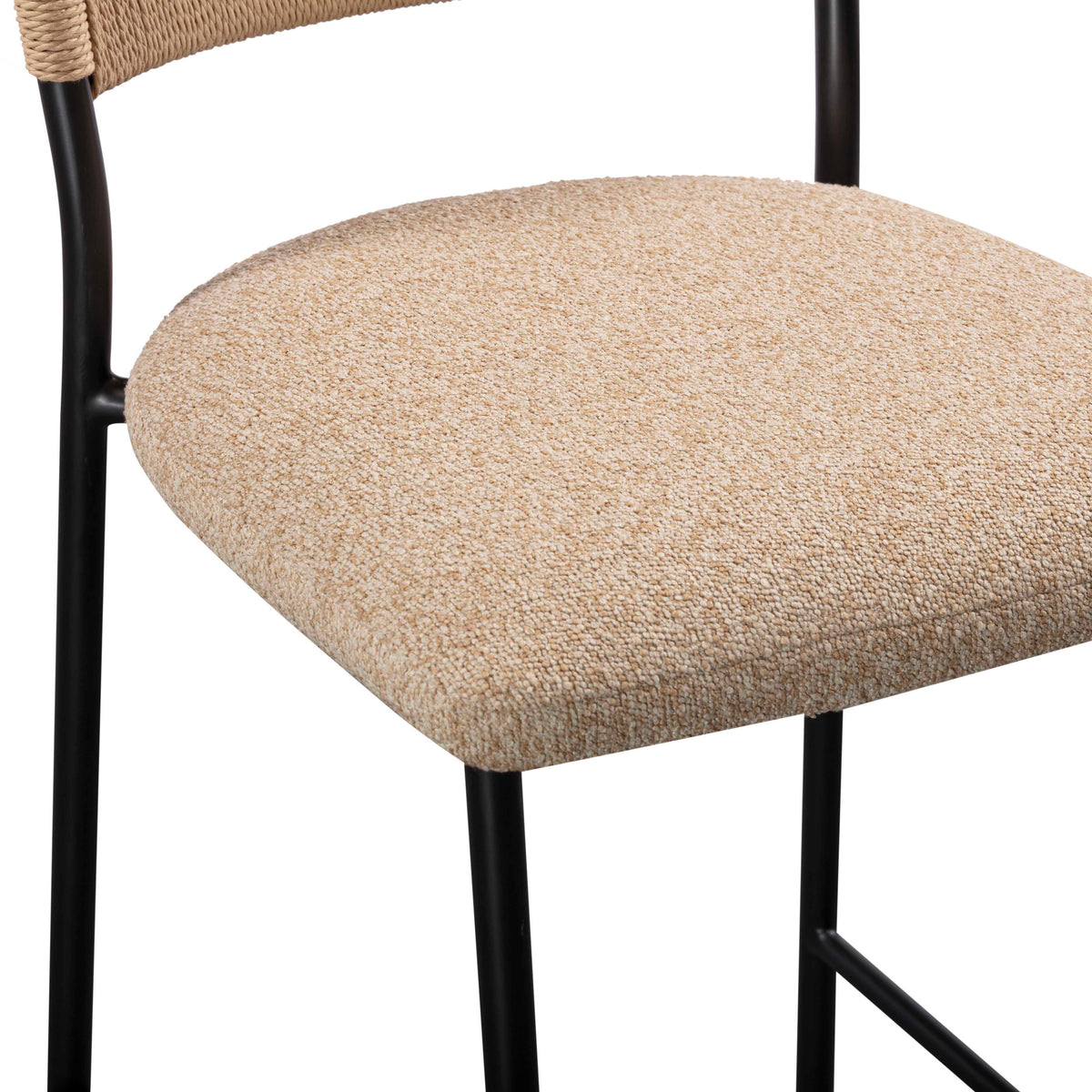 Celine Boucle Bar And Counter Stool
