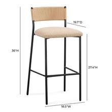 Celine Boucle Bar And Counter Stool