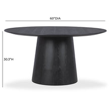 Sahara Round Oak Dining Table (41"-60")