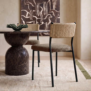 Celine Performance Boucle Dining Chair - Set of 2