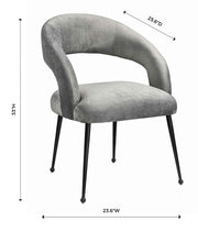 Rocco Performance Velvet Dining Chair