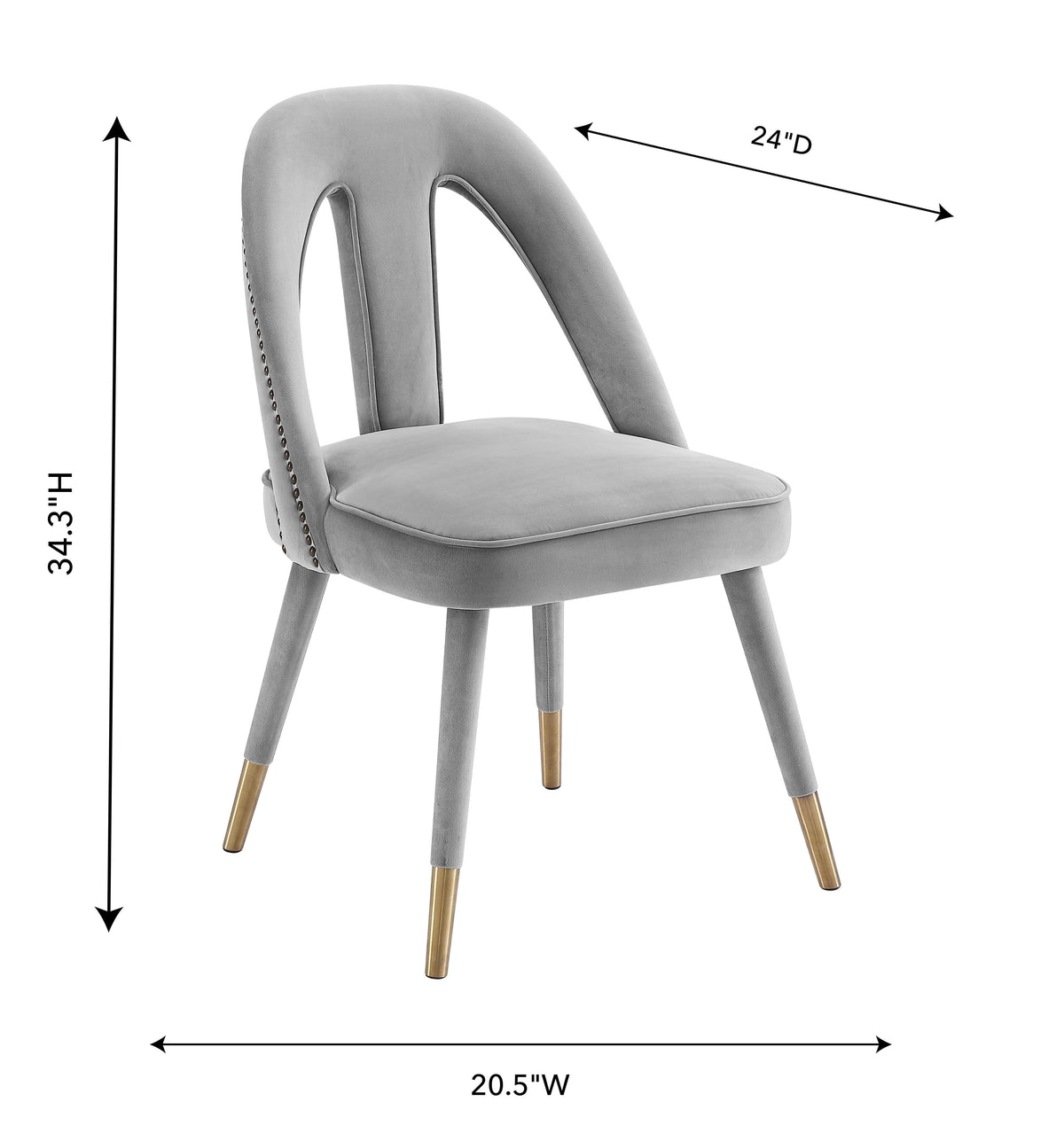 Petra Performance Velvet Dining Chair