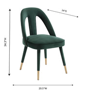 Petra Performance Velvet Dining Chair