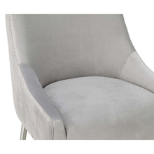 Beatrix Pleated Performance Velvet Stool