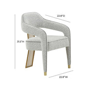 Corralis Performance Boucle Dining Chair