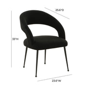 Rocco Performance Boucle Dining Chair