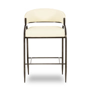 Tatum 2-Tone Performance Vegan Leather Counter Stool
