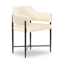 Sezanne 2-Tone Performance Vegan Leather Dining Chair