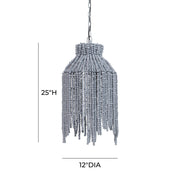 Esther Beaded Pendant Lamp
