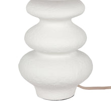 Riviera Cream Textured Table Lamp