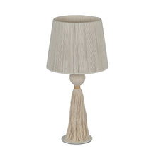Samba White Cotton Table Lamp
