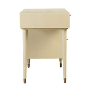 Sierra 60" Cane 3-Drawer Desk With Storage