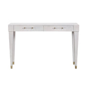 Brandyss 48" Burl 2-Drawer Work Desk