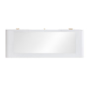 Hollywood 56" White 13-Drawer Vanity Desk