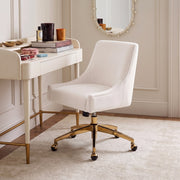 Beatrix Performance Velvet Office Swivel Chair