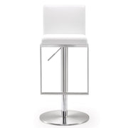 Amalfi Performance Vegan Leather Adjustable Stool