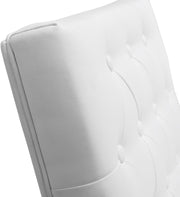 Helsinki White Performance Vegan Leather Stool - Set of 2