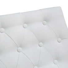 Helsinki White Performance Vegan Leather Stool - Set of 2
