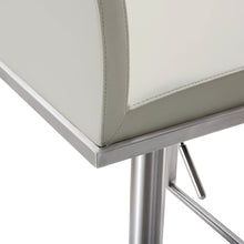 Amalfi Performance Vegan Leather Adjustable Stool