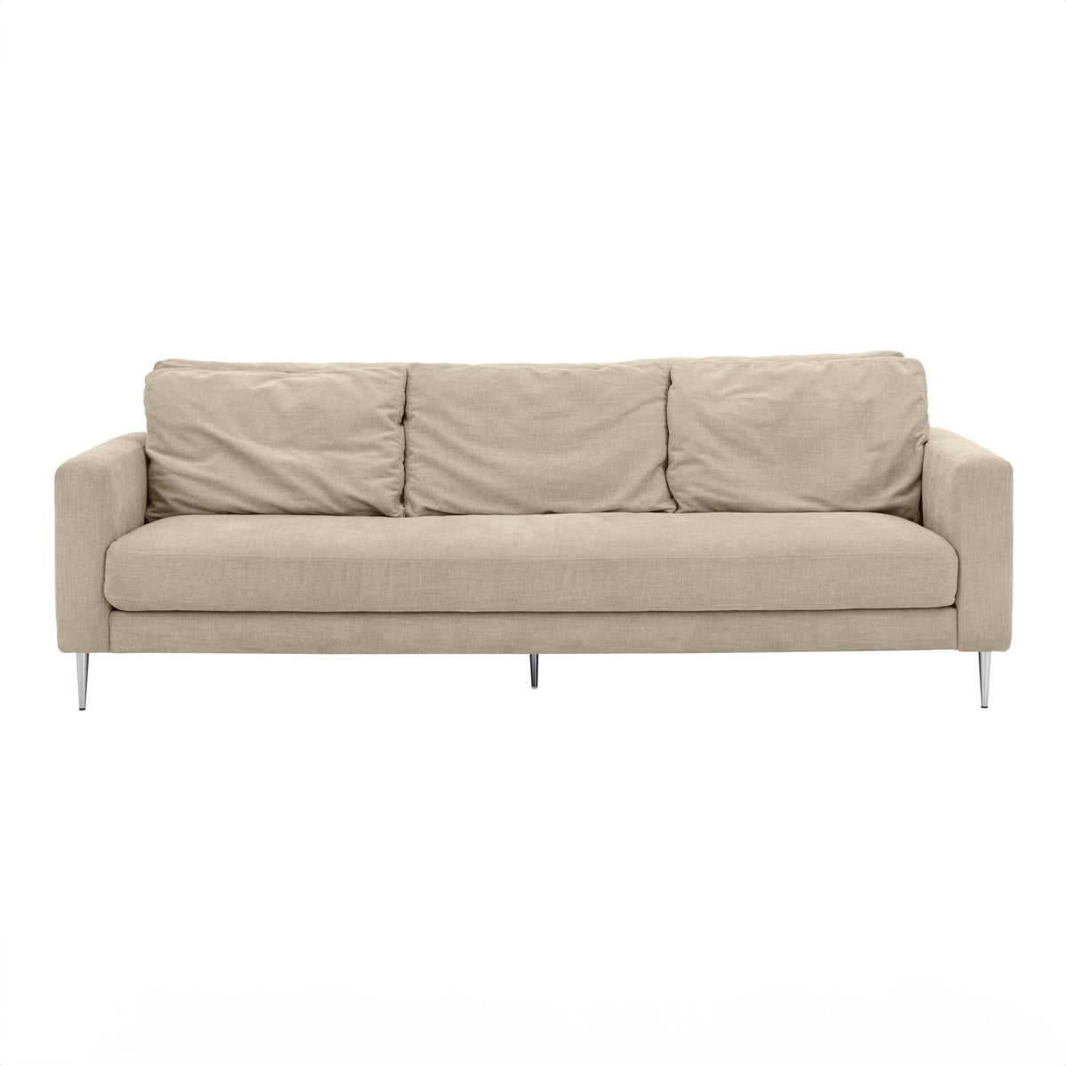 Vari 90" Textured Performance Velvet Lounge Sofa