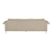 Vari 90" Textured Performance Velvet Lounge Sofa