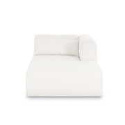 Tarra Cream Performance Chenille Modular Chaise