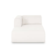 Tarra Cream Performance Chenille Modular Chaise