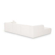 Tarra 3-Piece Cream Performance Chenille Modular Sectional