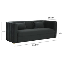 Callie 84" Performance Velvet Sofa