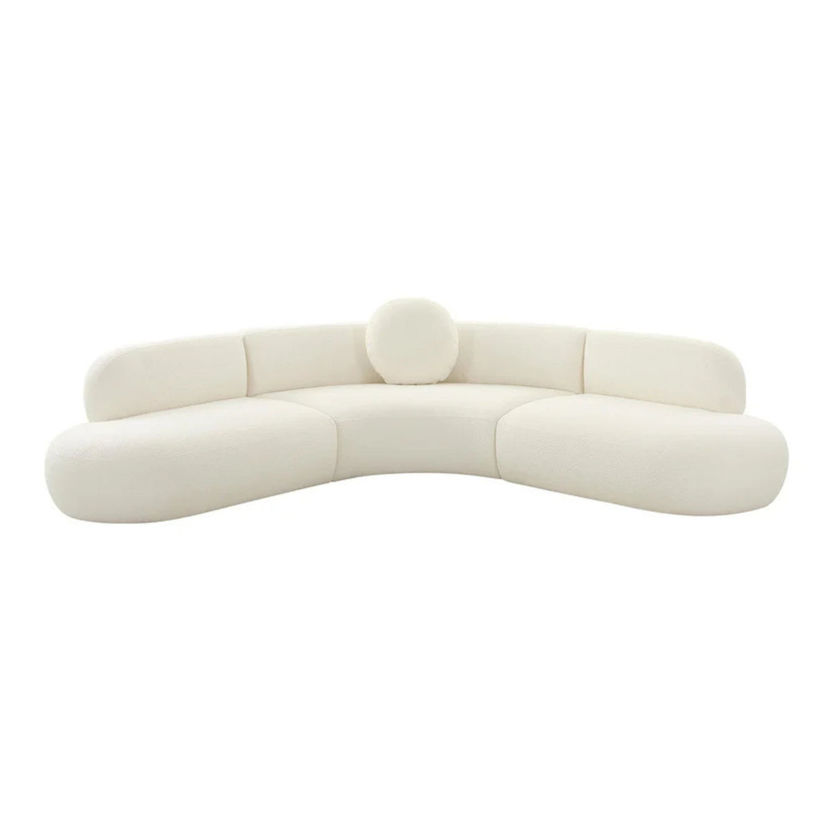 Broohah 3-Piece Performance Fabric L-Shaped Sectional