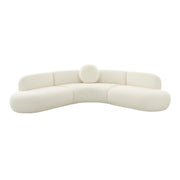 Broohah 3-Piece Performance Fabric L-Shaped Sectional