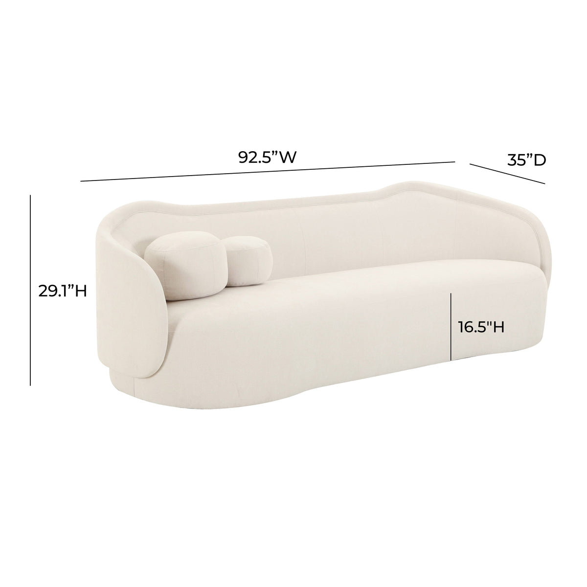 Circe 93" Sofa
