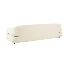 Leyla 98" Cream Performance Boucle Sofa