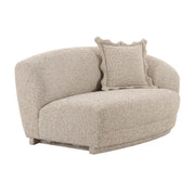Marion 60" Two-Tone Textured Performance Boucle Loveseat