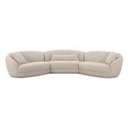 Marion 3-Piece Two-Tone Textured Performance Boucle Sectional
