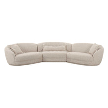 Marion 3-Piece Two-Tone Textured Performance Boucle Sectional