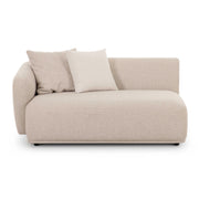 Sylvie 59" Cream Performance Boucle Arm Loveseat