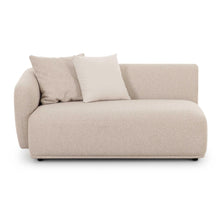 Sylvie 59" Cream Performance Boucle Arm Loveseat