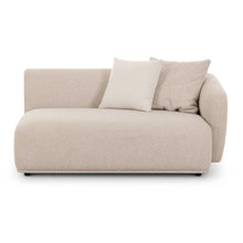 Sylvie 59" Cream Performance Boucle Arm Loveseat