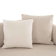 Sylvie 59" Cream Performance Boucle Arm Loveseat
