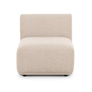 Sylvie Cream Performance Boucle Armless Chair