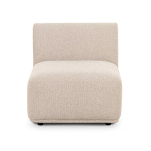 Sylvie Cream Performance Boucle Armless Chair