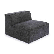 Mindy Performance Chenille Basketweave Modular Armless Chair