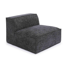 Mindy Performance Chenille Basketweave Modular Armless Chair